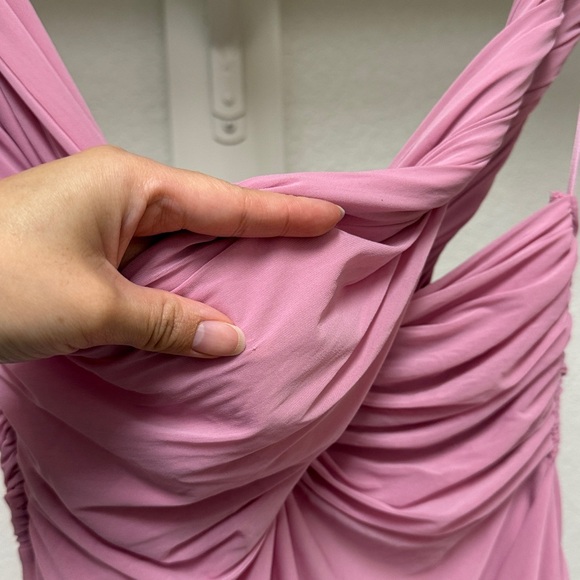 Ronny Kobo Izel Dress in Carnation - Picture 9 of 15